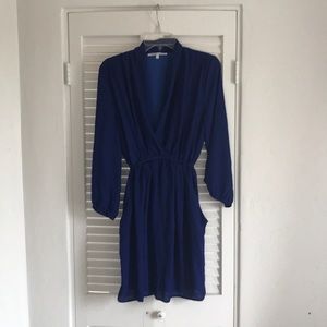 Royal blue dress